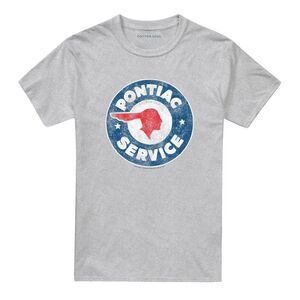 Pontiac Unisex Adult Service Vintage T-Shirt / Athletic Heather